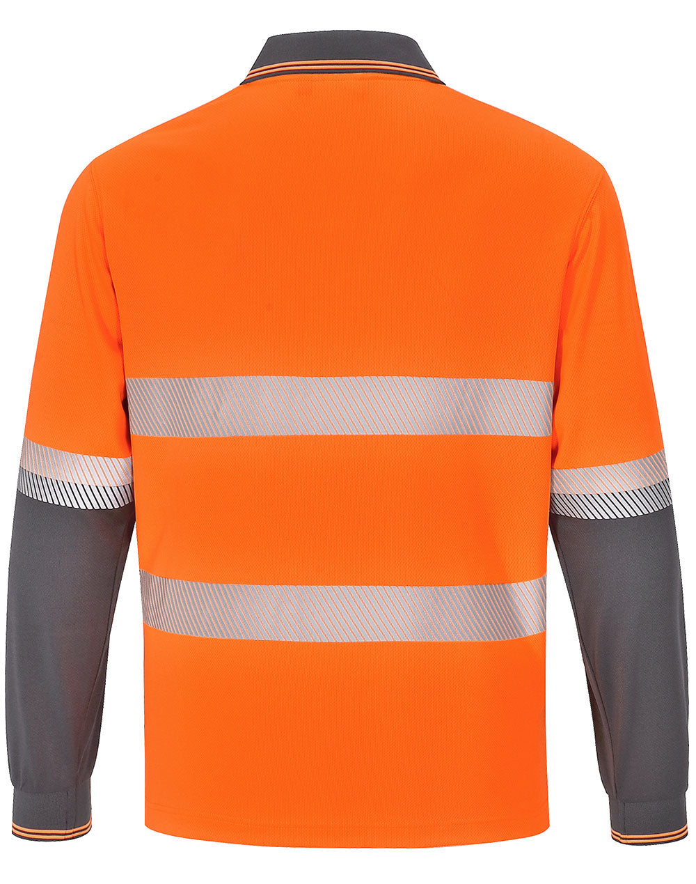 products/WORKWEAR AIW/SW86/Orange&Charcoal/SW86_FluoroOrangeCharcoal_Back.jpg